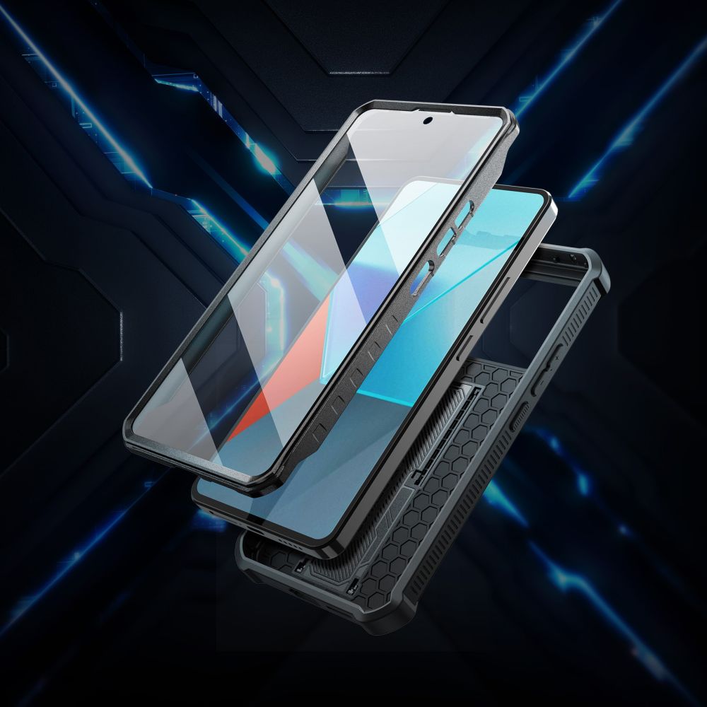KRYT TECH-PROTECT KEVLAR CAM+ XIAOMI REDMI NOTE 13 PRO 5G / POCO X6 5G BLACK