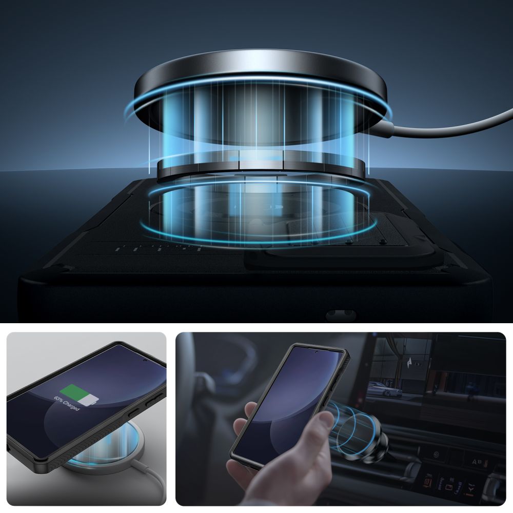  TECH-PROTECT KEVLAR MAGSAFE+ GALAXY S25 ULTRA CRNA
