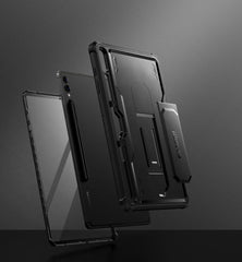  / OMOT ZA SAMSUNG GALAXY TAB S9+ PLUS 12.4 X810 / X816B TECH-PROTECT KEVLAR PRO CRNA