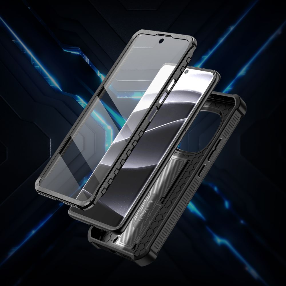  TECH-PROTECT KEVLAR PRO XIAOMI REDMI NOTE 14 PRO 5G / POCO X7 5G CRNA