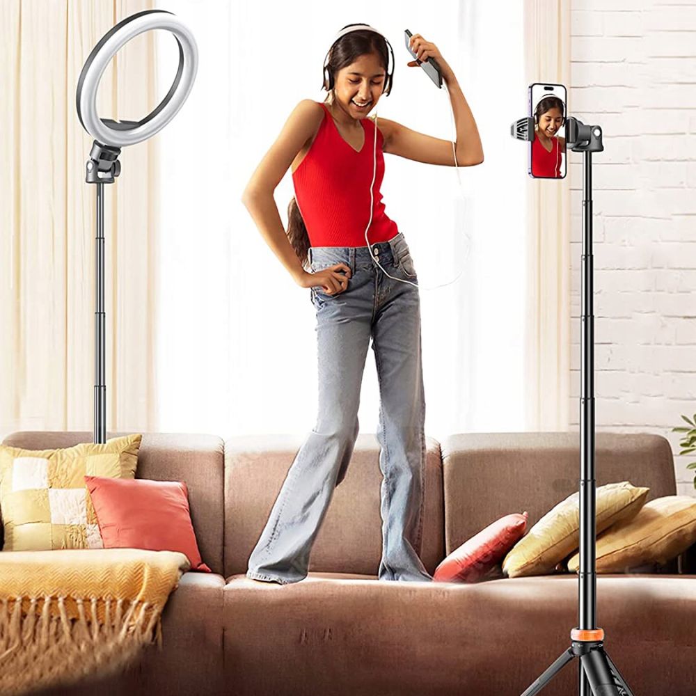 SELFIE TYČ TECH-PROTECT L03S WIRELESS SELFIE STICK TRIPOD BLACK
