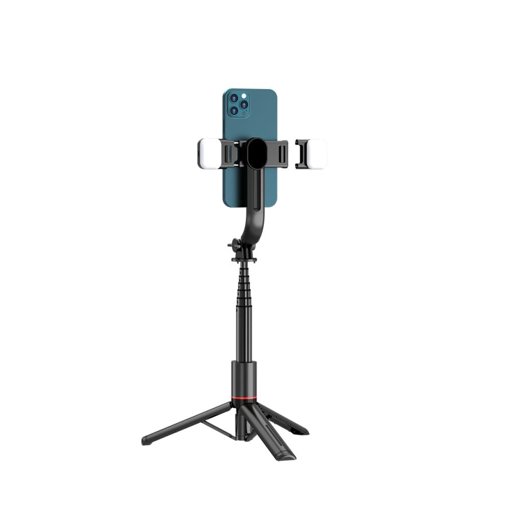 SELFIE TYČ TECH-PROTECT L05S WIRELESS SELFIE STICK TRIPOD & LED LIGHT BLACK