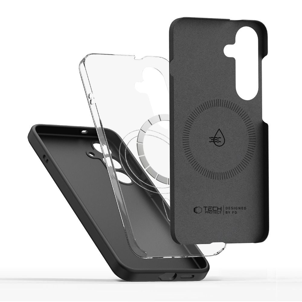  TECH-PROTECT TEKUĆI SILIKON MAGSAFE GALAXY S25 CRNA