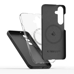  TECH-PROTECT TEKUĆI SILIKON MAGSAFE GALAXY S25 CRNA