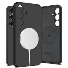  TECH-PROTECT TEKUĆI SILIKON MAGSAFE GALAXY S25 CRNA