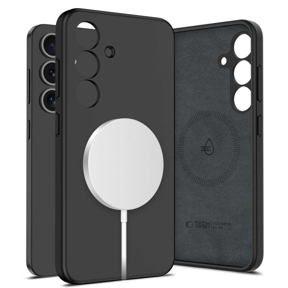 KRYT TECH-PROTECT LIQUID SILICONE MAGSAFE GALAXY S25+ PLUS BLACK