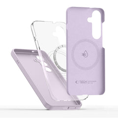  TECH-PROTECT TEKUĆI SILIKON MAGSAFE GALAXY S25+ PLUS MAUVE