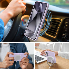  TECH-PROTECT TEKUĆI SILIKON MAGSAFE GALAXY S25+ PLUS MAUVE
