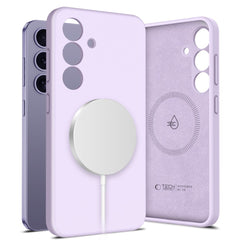  TECH-PROTECT TEKUĆI SILIKON MAGSAFE GALAXY S25+ PLUS MAUVE