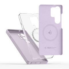  TECH-PROTECT TEKUĆI SILIKON MAGSAFE GALAXY S25 ULTRA MAUVE