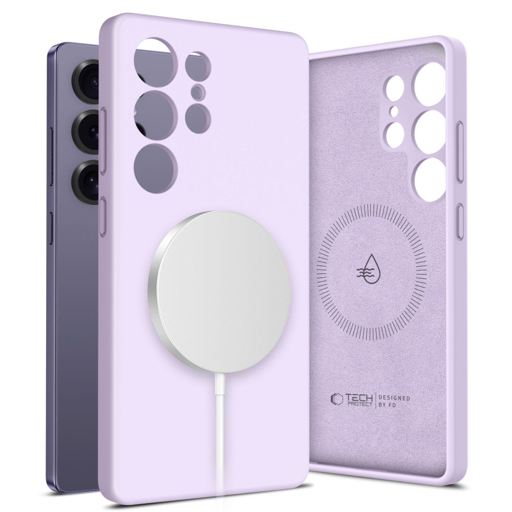  TECH-PROTECT TEKUĆI SILIKON MAGSAFE GALAXY S25 ULTRA MAUVE