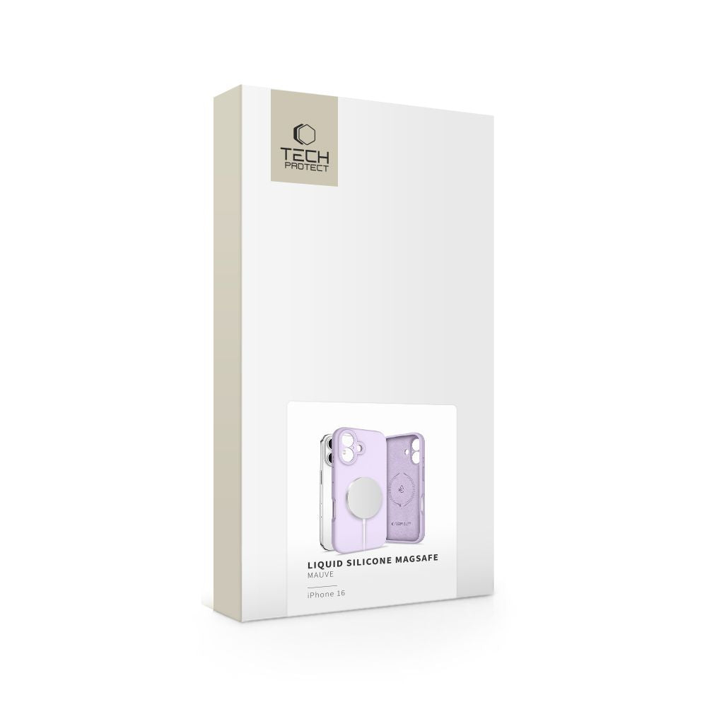 KRYT TECH-PROTECT LIQUID SILICONE MAGSAFE IPHONE 16 MAUVE