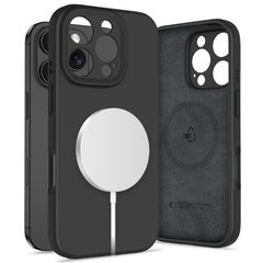 KRYT TECH-PROTECT LIQUID SILICONE MAGSAFE IPHONE 16 PRO BLACK