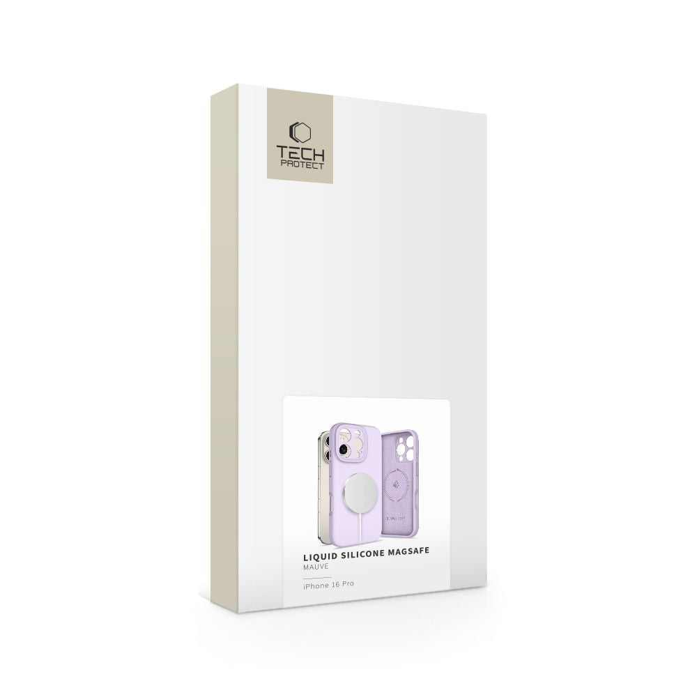 KRYT TECH-PROTECT LIQUID SILICONE MAGSAFE IPHONE 16 PRO MAUVE