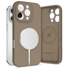  TECH-PROTECT TEKUĆI SILIKON MAGSAFE IPHONE 16 PRO MAX ČOKOLADNO SMEĐA