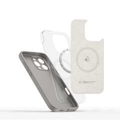 KRYT TECH-PROTECT LIQUID SILICONE MAGSAFE IPHONE 16 PRO STONE GREY