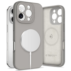 KRYT TECH-PROTECT LIQUID SILICONE MAGSAFE IPHONE 16 PRO STONE GREY