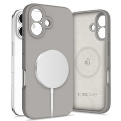  TECH-PROTECT TEKUĆI SILIKON MAGSAFE IPHONE 16 KAMEN SIVA