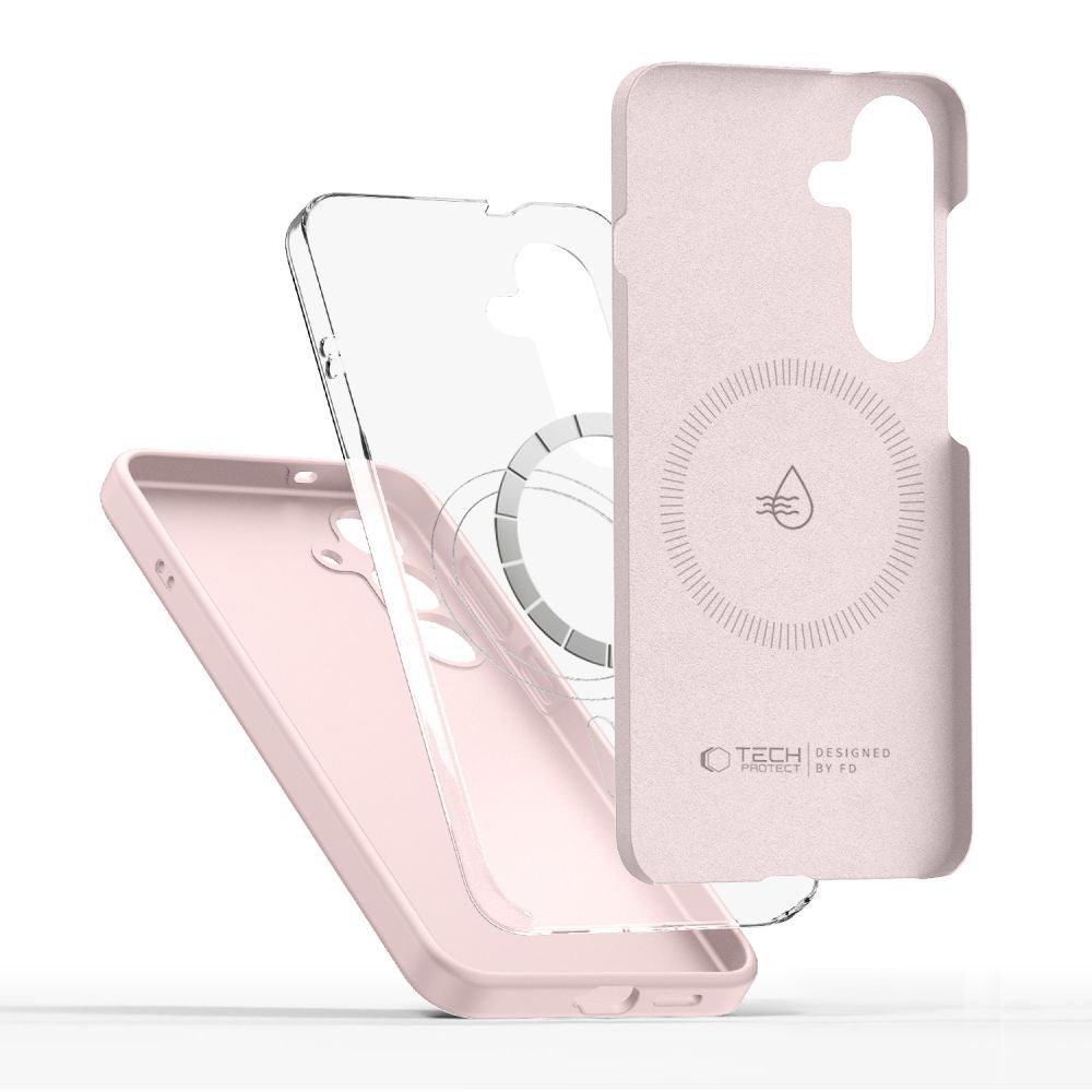  TECH-PROTECT TEKUĆI SILIKON MAGSAFE IPHONE 16E ROZA BISER