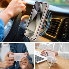  TECH-PROTECT TEKUĆI SILIKON MAGSAFE IPHONE 16E ROZA BISER