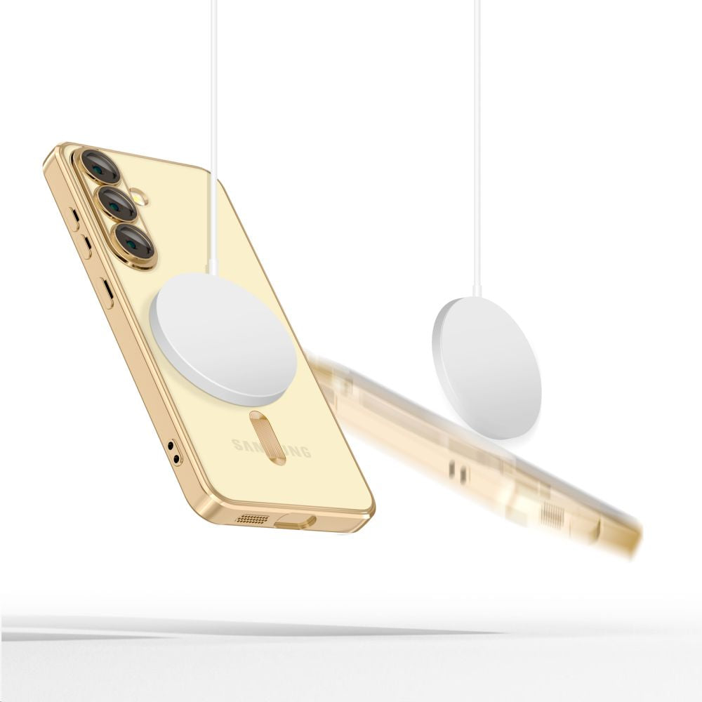 KRYT TECH-PROTECT MAGFLEX MAGSAFE GALAXY S25 SHINY GOLD