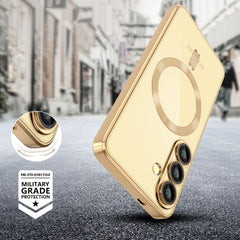 KRYT TECH-PROTECT MAGFLEX MAGSAFE GALAXY S25 SHINY GOLD
