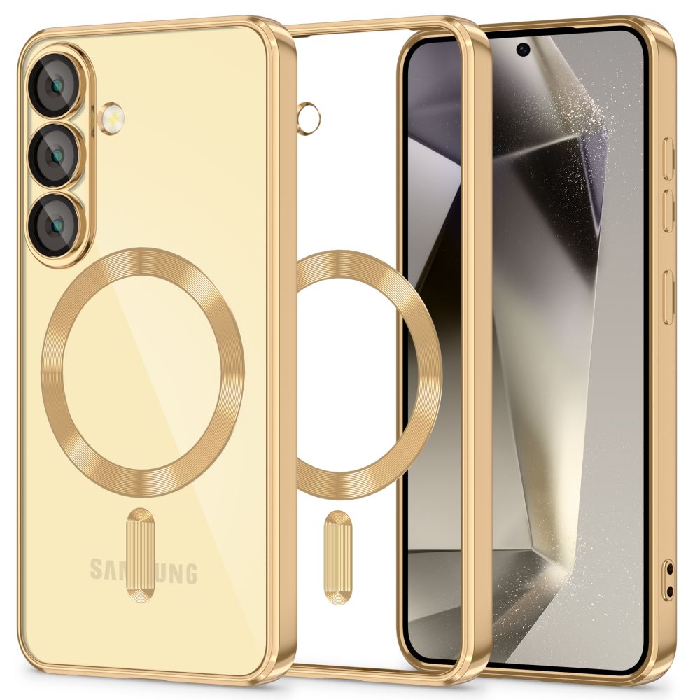 KRYT TECH-PROTECT MAGFLEX MAGSAFE GALAXY S25 SHINY GOLD