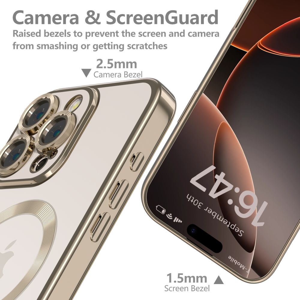 KRYT TECH-PROTECT MAGFLEX MAGSAFE IPHONE 16 PRO SHINY DESERT