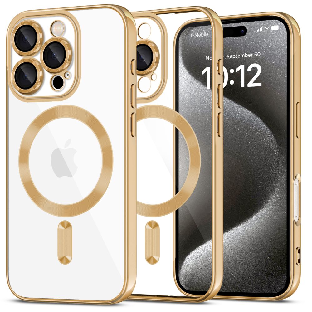  ZA IPHONE 16 PRO TECH-PROTECT MAGFLEX MAGSAFE SJAJNO ZLATA