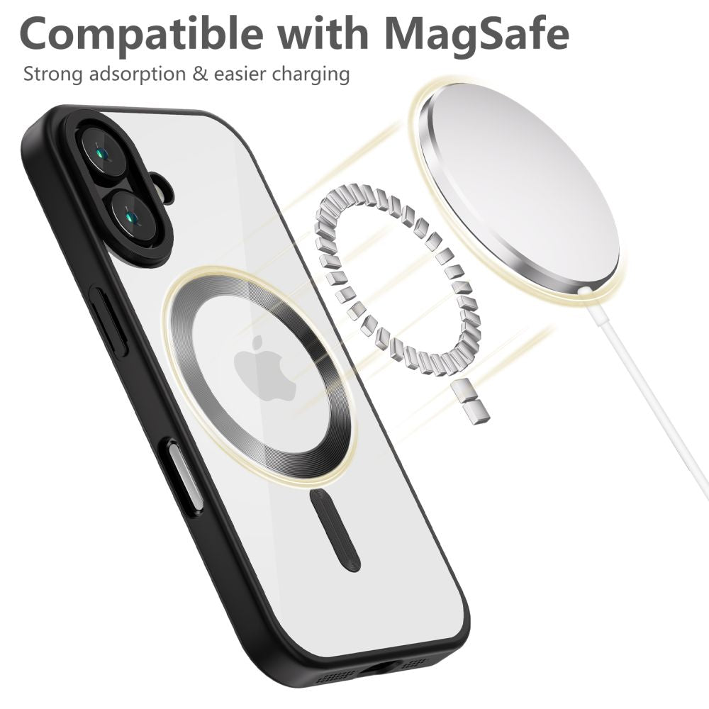 KRYT TECH-PROTECT MAGFLEX MAGSAFE IPHONE 16 SATIN BLACK