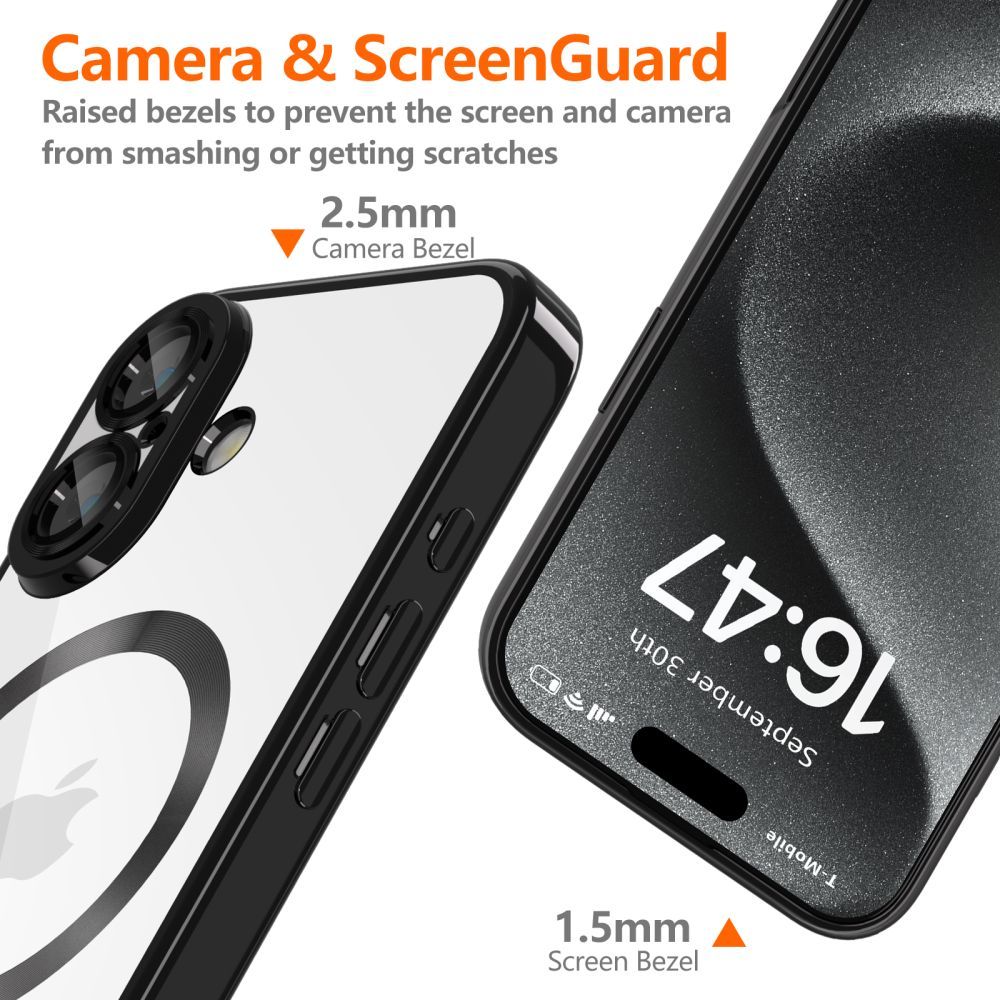  TECH-PROTECT MAGFLEX MAGSAFE IPHONE 16E SJAJNA CRNA