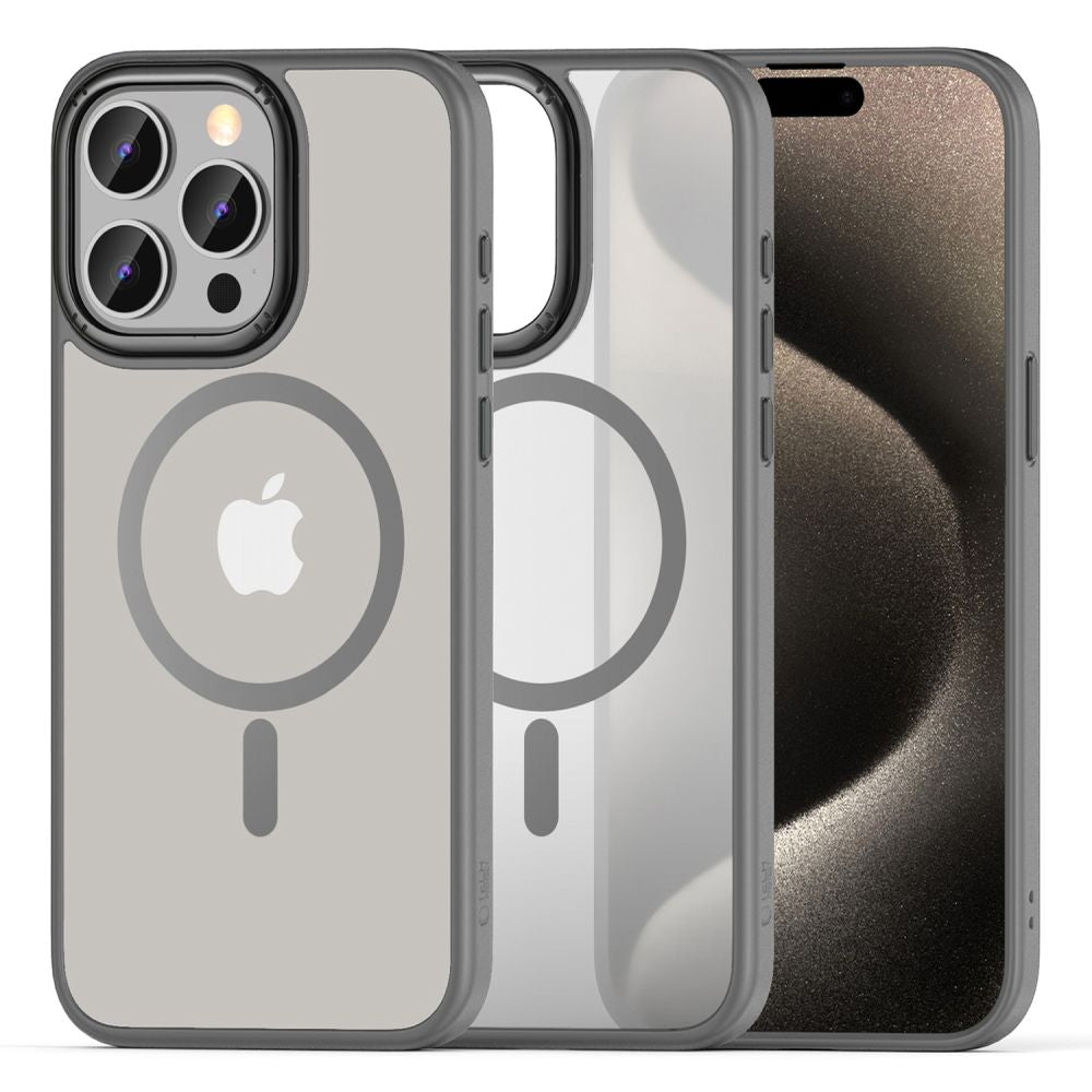 KRYT TECH-PROTECT MAGMAT ”2” MAGSAFE IPHONE 15 PRO MAX MATTE TITANIUM