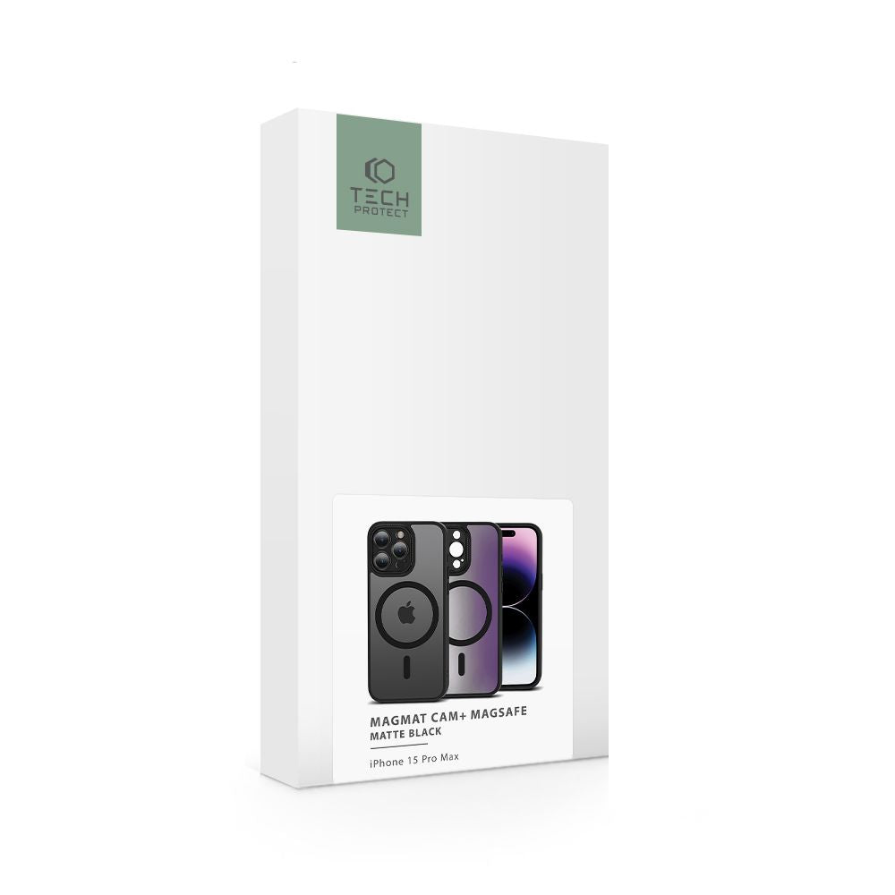  TECH-PROTECT MAGMAT CAM+ MAGSAFE IPHONE 15 PRO MAX MATTE BLACK