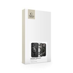KRYT NA IPHONE 16 PLUS TECH-PROTECT MAGMAT MAGSAFE BLACK/CLEAR
