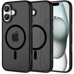 KRYT NA IPHONE 16 PLUS TECH-PROTECT MAGMAT MAGSAFE MATTE BLACK