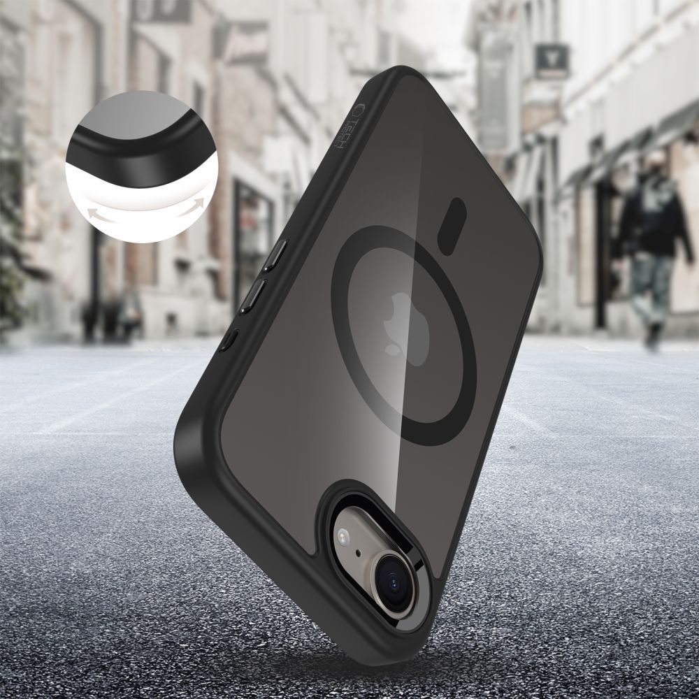 KRYT TECH-PROTECT MAGMAT MAGSAFE NOTHING PHONE 3A BLACK/CLEAR