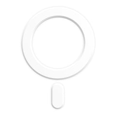 TECH-PROTECT MAGMAT MAGSAFE UNIVERZALNI MAGNETSKI PRSTEN BIJELI