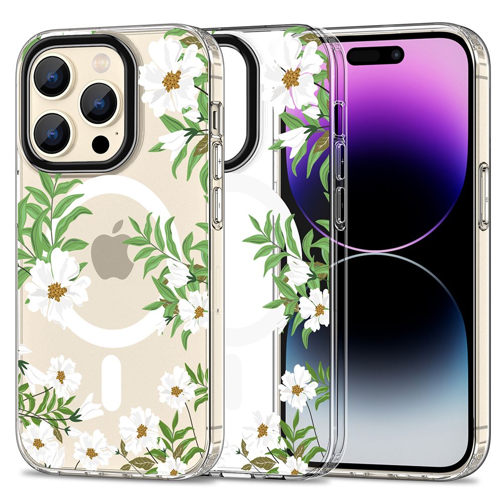 KRYT TECH-PROTECT MAGMOOD MAGSAFE IPHONE 15 PRO MAX SPRING DAISY