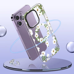 KRYT TECH-PROTECT MAGMOOD MAGSAFE IPHONE 15 PRO MAX WHITE DAISY