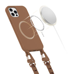  TECH-PROTECT MAGNECKLACE MAGSAFE IPHONE 12 / 12 PRO ČOKOLADNO SMEĐA