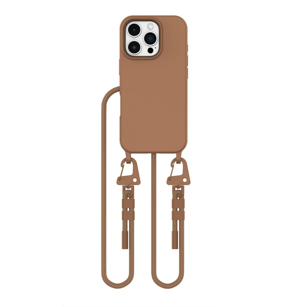 KRYT TECH-PROTECT MAGNECKLACE MAGSAFE IPHONE 16 PRO CHOCOLATE BROWN
