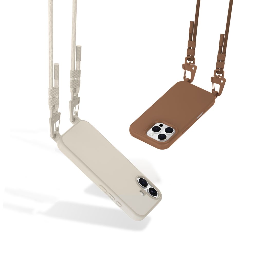 KRYT TECH-PROTECT MAGNECKLACE MAGSAFE IPHONE 16 PRO CHOCOLATE BROWN