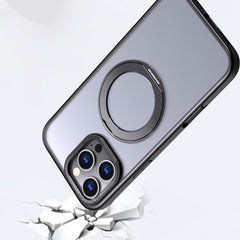 KRYT NA IPHONE 16 PRO TECH-PROTECT MAGRING MAGSAFE MATTE BLACK