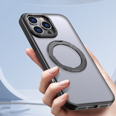 KRYT NA IPHONE 16 PRO TECH-PROTECT MAGRING MAGSAFE MATTE BLACK