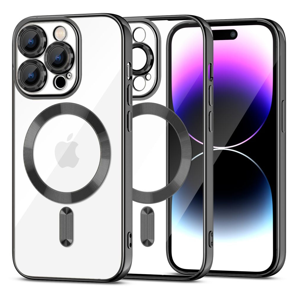 KRYT NA IPHONE 15 PRO MAX MAGSAFE HEYCASE MAGSHINE BLACK