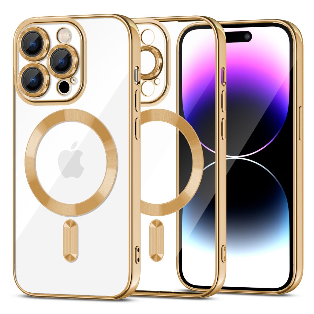 KRYT TECH-PROTECT MAGSHINE MAGSAFE IPHONE 15 PRO MAX GOLD