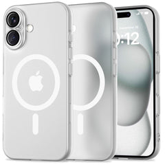 KRYT NA IPHONE 16 TECH-PROTECT MAGSLIM MAGSAFE MATTE/WHITE