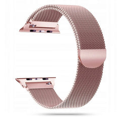 REMIENOK DOOP MILANESEBAND APPLE WATCH 6 / 7 / 8 / 9 / 10 / SE (40 / 41 / 42 MM) ROSE GOLD
