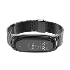 REMIENOK NA XIAOMI MI BAND 5 / 6 / 6 NFC DOOP MILANESE LOOP BLACK