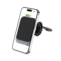 DRŽIAK TELEFÓNU DO AUTA S BEZDRÔTOVÝM NABÍJANÍM TECH-PROTECT MM15W-V2 MAGNETIC MAGSAFE VENT CAR MOUNT WIRELESS CHARGER 15W BLACK